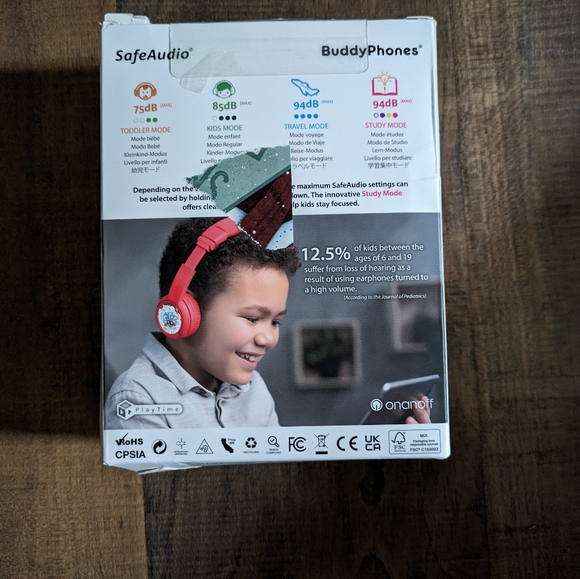 Buddy Phones Wireless Headphones - Picture 2 of 3